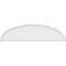 Ekena Millwork Elliptical Smooth Architectural Grade PVC Pediment, 78"W x 20-1/2"H x 2"P PEDPS078X205ELL00 - alternate 3